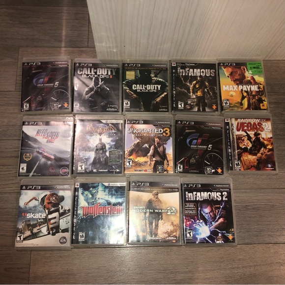 Video Games & Consoles Bulk Ps3 Games 14 In Total Poshmark